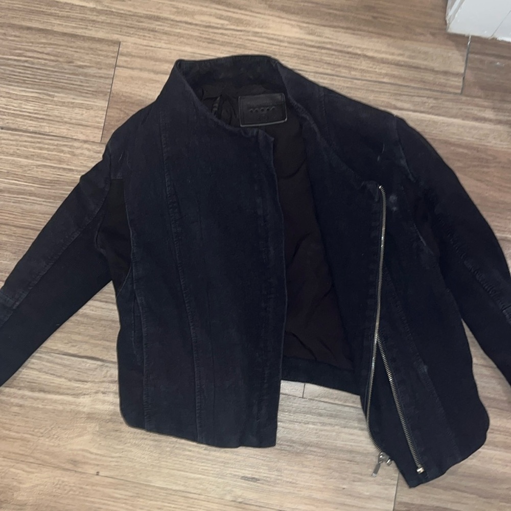 Black Blank NYC moto jacket